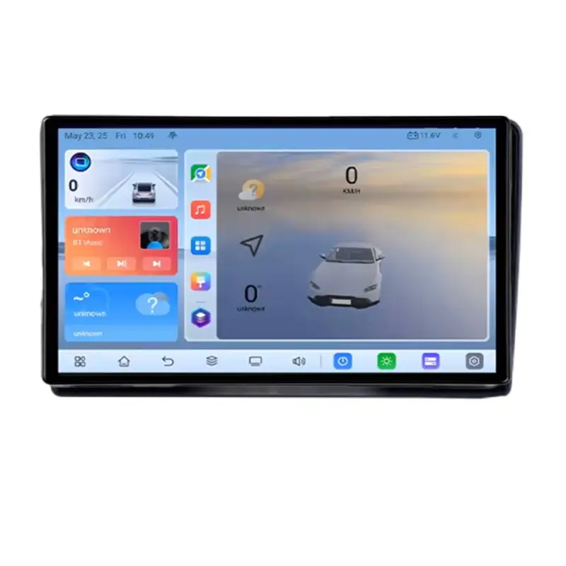 Cel mai vândut Navigație Android Nissan Navara 2006-2014, 8+128GB, QLED, 4G, GPS, ADAS