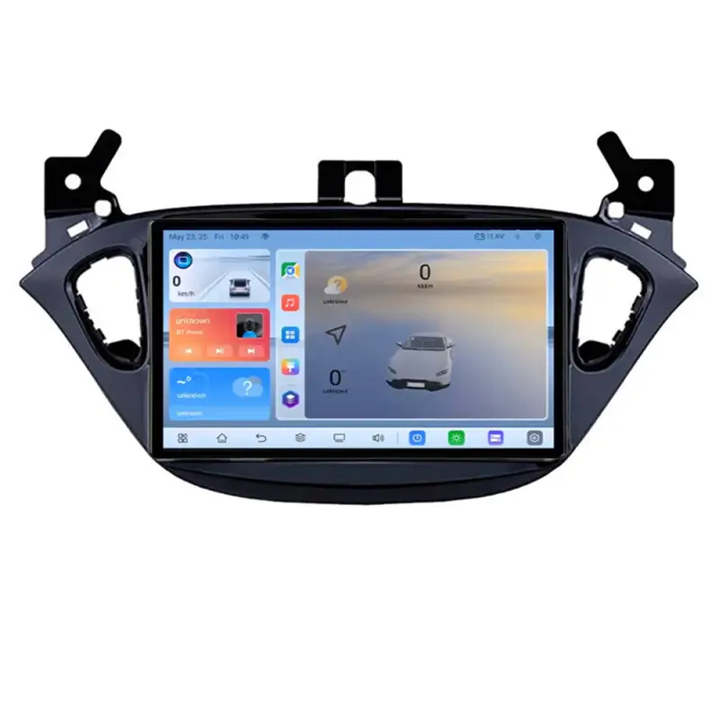 Transport gratuit Navigatie Android Opel Corsa E 2013-2018, 8GB RAM, 128GB, QLED, 4G, GPS