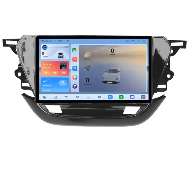 Livrare gratuită Navigație Opel Corsa F 2019+ Android QLED 2K Octa Core 8GB RAM 128GB