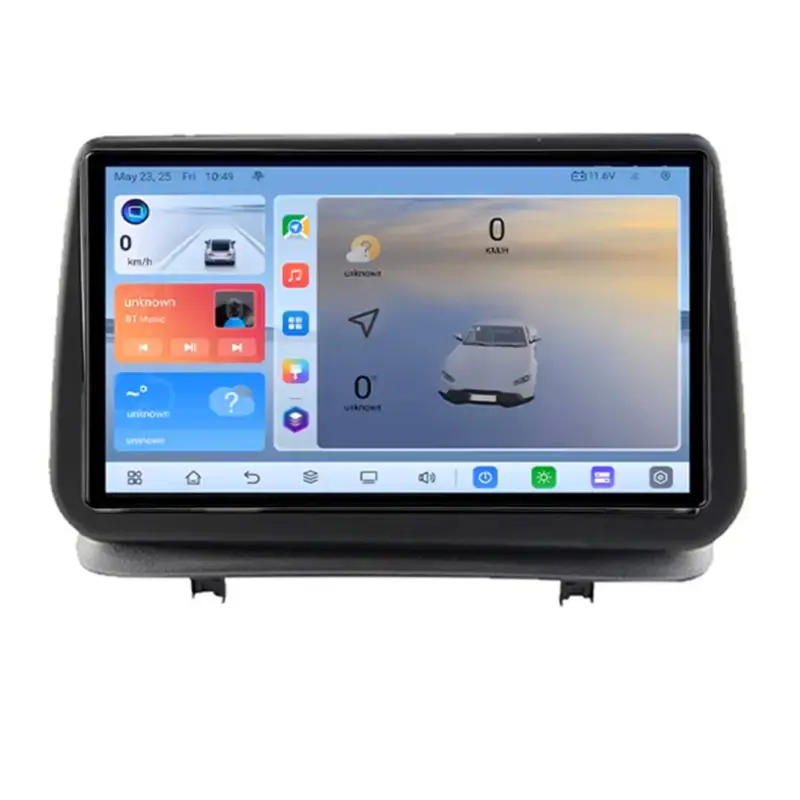 Cel mai bun preț Navigație Renault Clio 3 2005-2013 Android 8+128GB QLED 4G GPS ADAS