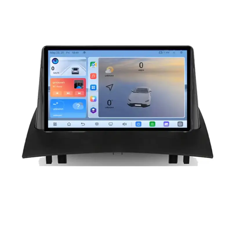 Navigatie Android Renault Megane 2 2003-2009, QLED 8+128GB, GPS 4G Discount