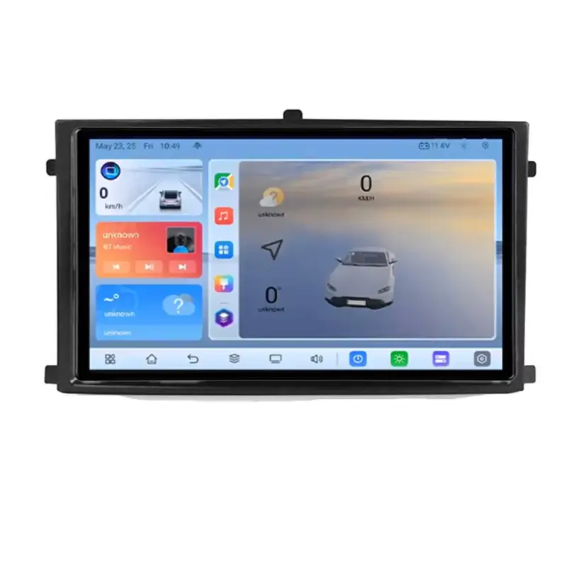 Reducere Navigație Android SsangYong Rexton 2019+ QLED 8+128GB 4G GPS ADAS