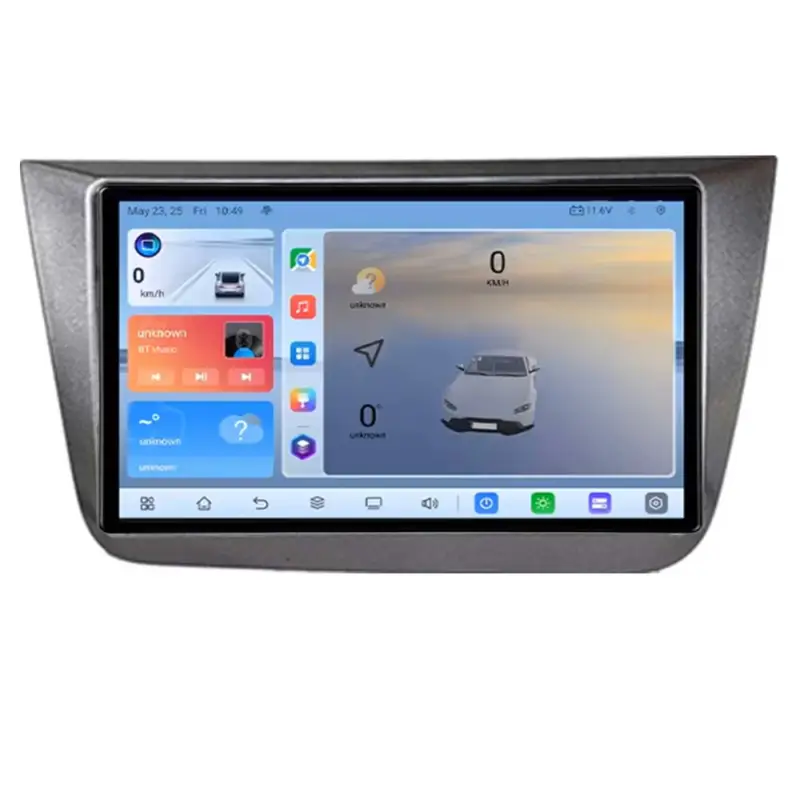 Navigație Android Seat Altea 2005-2014, ecran QLED 2K, Octa-Core, 8+128 GB Ofertă de sezon