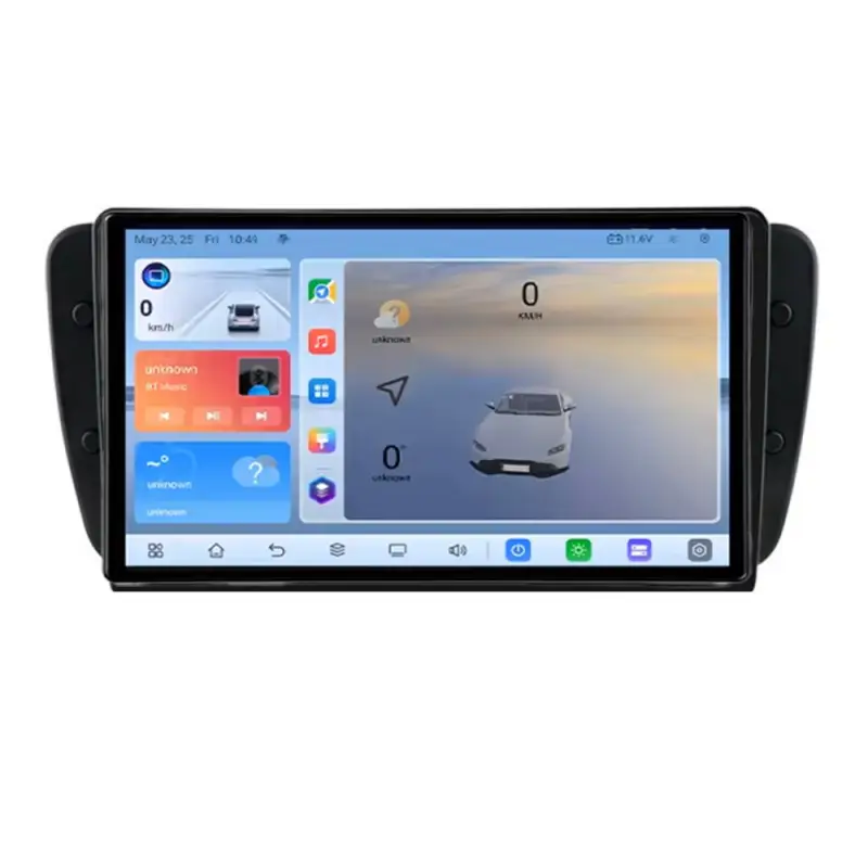 Navigatie Android QLED 8+128GB pentru Seat Ibiza 2008-2014 cu 4G si GPS Ultima șansă