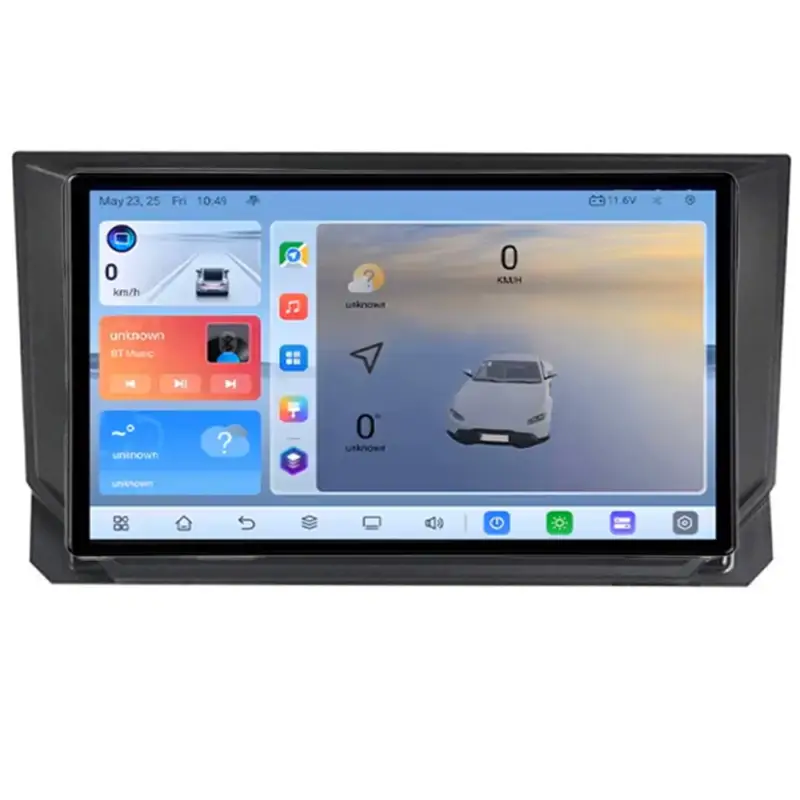 Navigație Android Seat Ibiza 2017+ QLED 8+128 GB 4G GPS ADAS 360 Premium