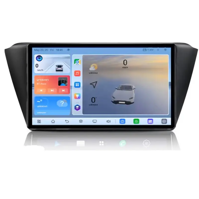 Ofertă exclusivă Navigație Android Skoda Fabia 2015+ QLED 8GB RAM 128GB GPS 4G LTE 360