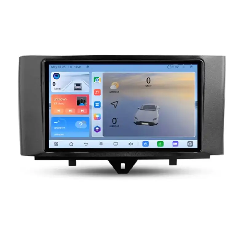 Navigație Smart ForTwo 2010-2015 Android 8 nuclee, 8+128GB, QLED, 4G Plată securizată