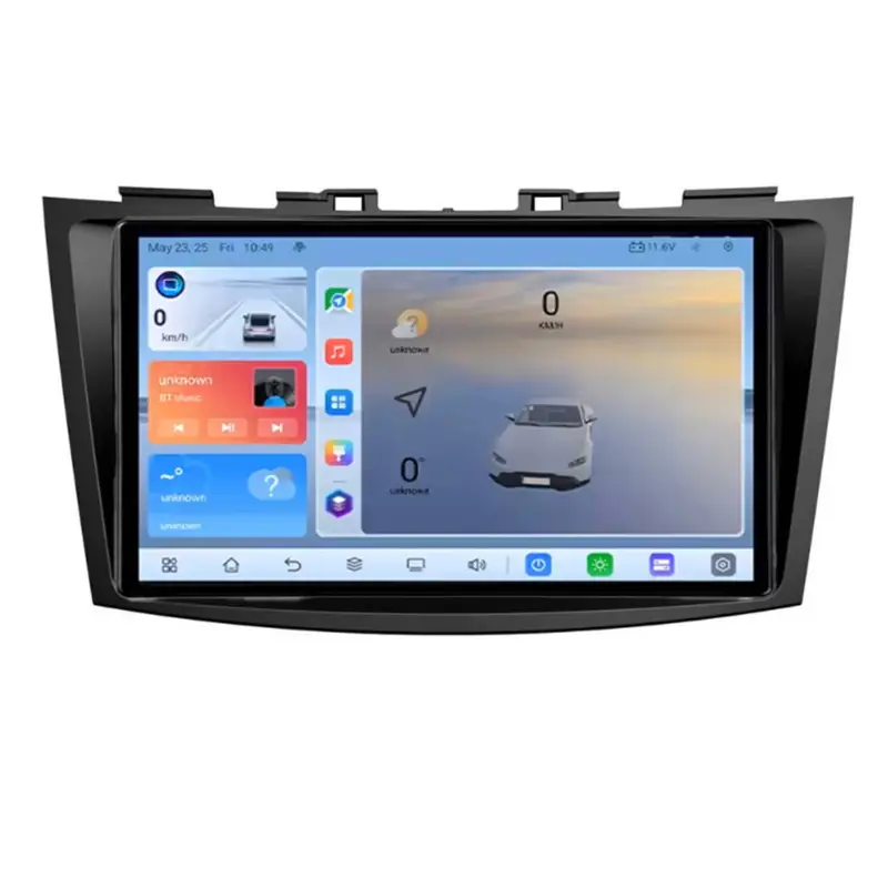 Navigatie Android Suzuki Swift 2010-2017 QLED 1K 8GB RAM 128GB 4G GPS Chilipir