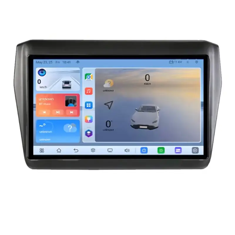 Bestseller Navigatie Android Suzuki Swift 2017+ QLED 8GB RAM 128GB 4G GPS ADAS