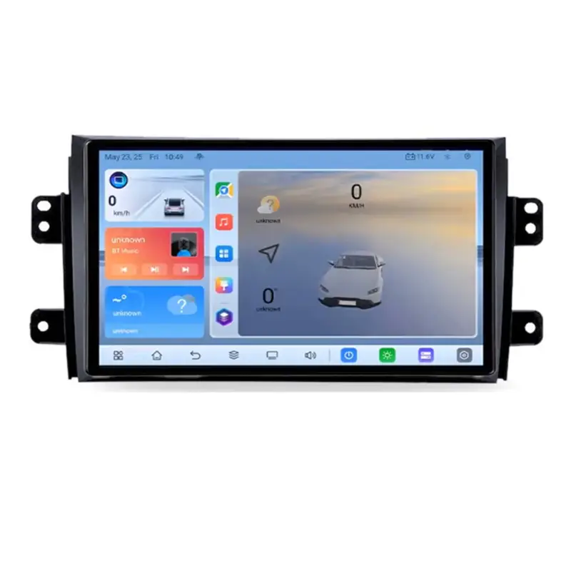 Navigatie Suzuki SX4 2006-2013 Android 8+128GB QLED 4G LTE GPS ADAS Calitate înaltă