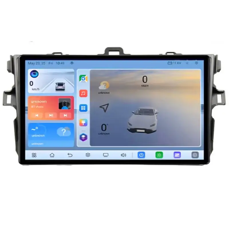 Navigație Toyota Corolla 2007-2013 Android 8+128GB QLED 4G GPS ADAS Reduceri