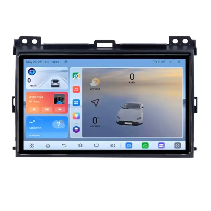 Reducere specială Navigație Toyota Prado 2004-2009 Android 8 Core 8+128GB QLED GPS 4G