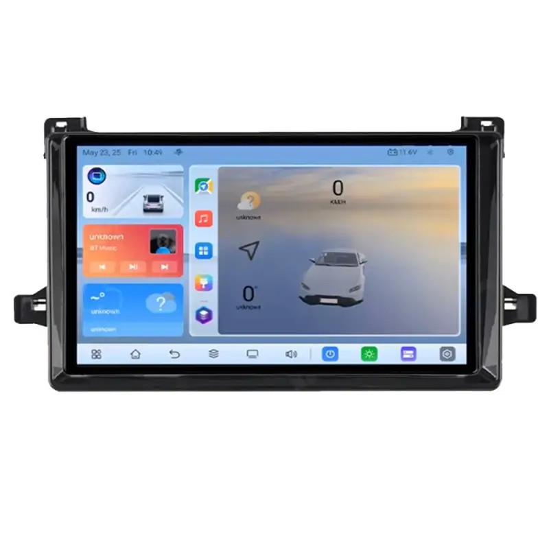 Lichidare de stoc Navigație Toyota Prius 2015+ Android 8 nuclee, 8GB RAM, 128GB, QLED