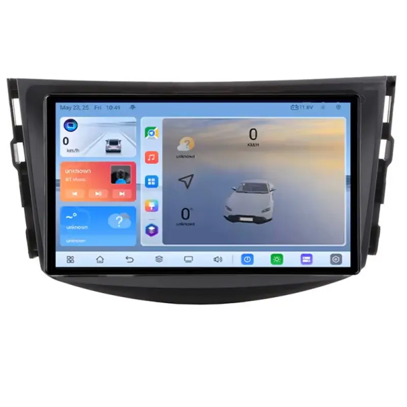 Disponibil imediat Navigatie Android Toyota RAV4 2006-2012 QLED 8+128GB 4G GPS ADAS