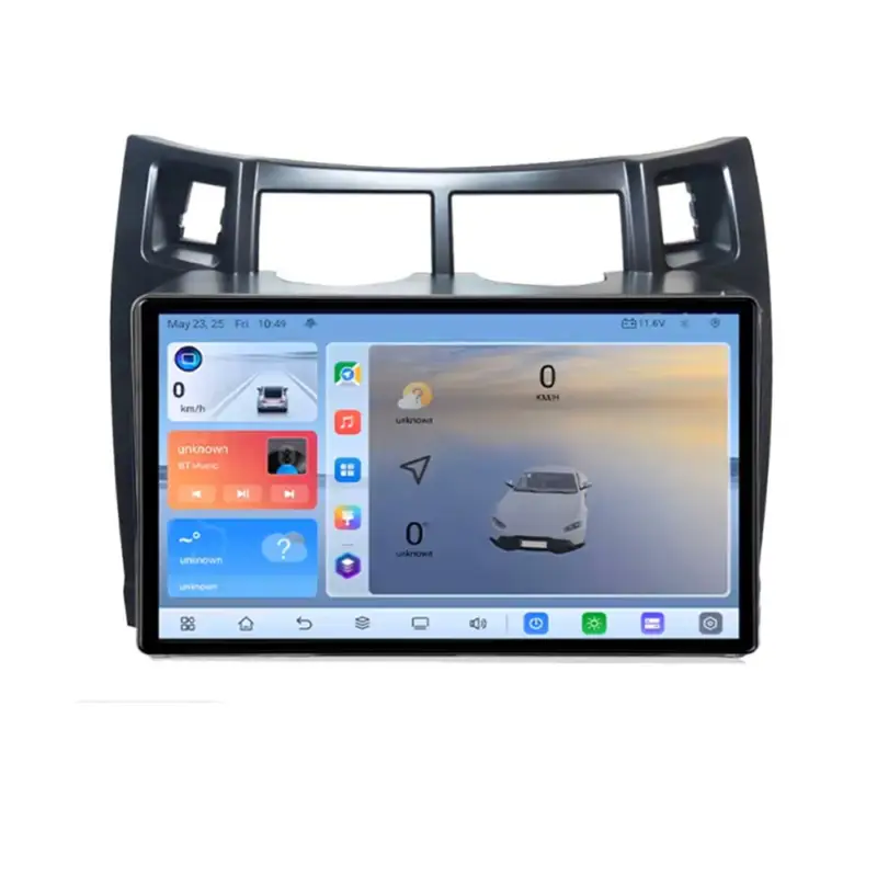 Discount Navigatie Toyota Yaris 2008-2011 Android 8 Core 8+128 QLED 4G GPS 360