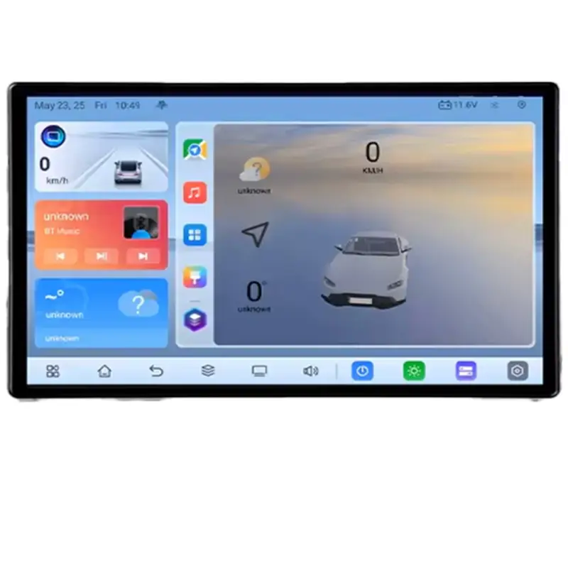 Preferatul clienților Navigație Android VW Touareg 2002-2010, ecran QLED 2K, Octa Core, 8GB+128GB