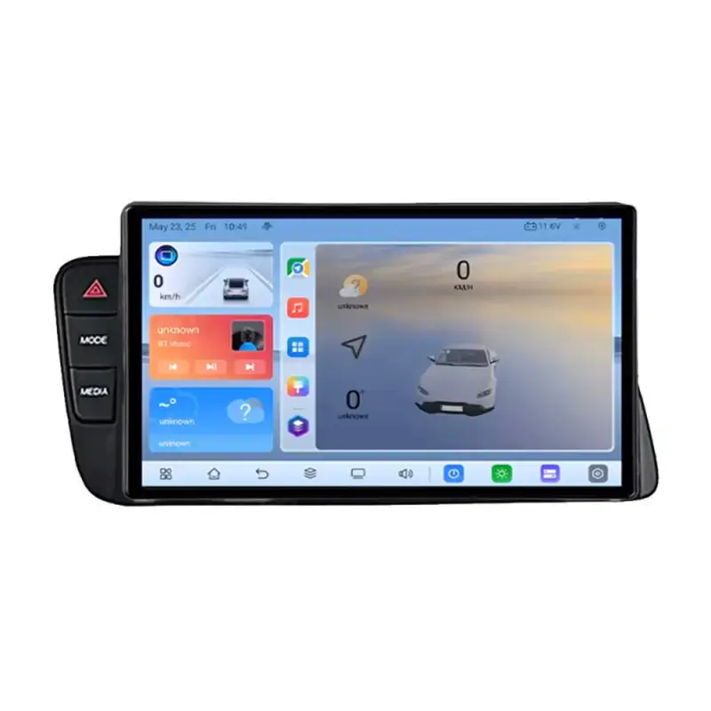 Transport gratuit Navigatie Android Audi A4 A5 B8 MMI3G, ecran QLED 2K, Octa Core, 4GB+32GB