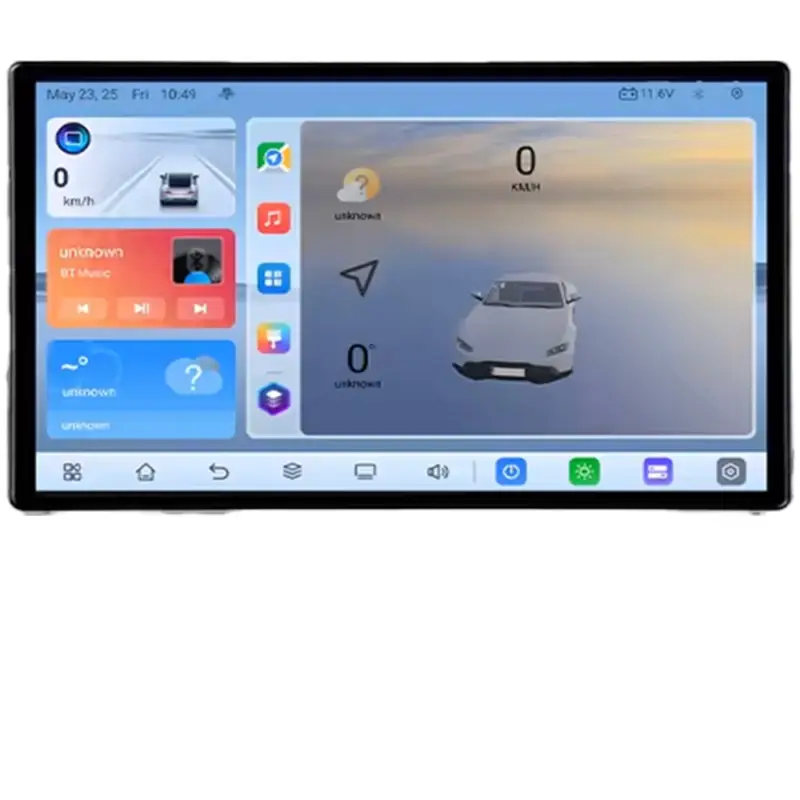 Navigație Mitsubishi Eclipse Cross 2019+ Android QLED 1K, 8GB+128GB, 4G LTE Ofertă specială