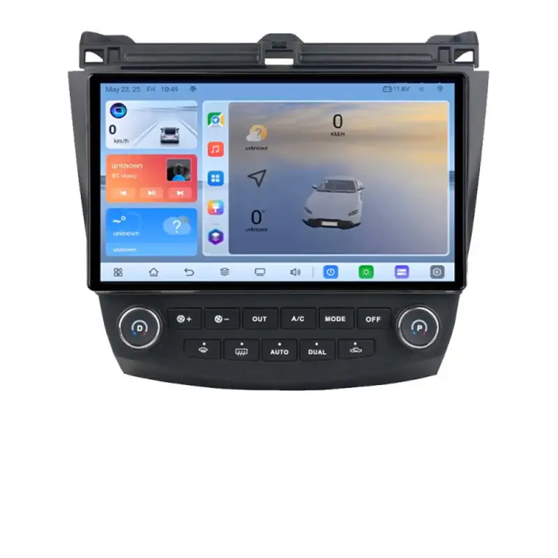 Preț mic Navigație Android Honda Accord 2004-2008, QLED 1K, 8GB RAM, 128GB, 4G