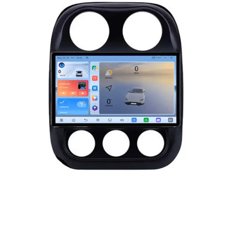 Vezi acum Navigație Android Jeep Compass 2010-2016 QLED 8+128GB GPS 4G ADAS