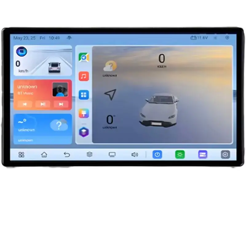 Calitate înaltă Navigație Android Mazda CX-9 2006-2015, ecran QLED 2K, Octa-Core, 4GB+32GB
