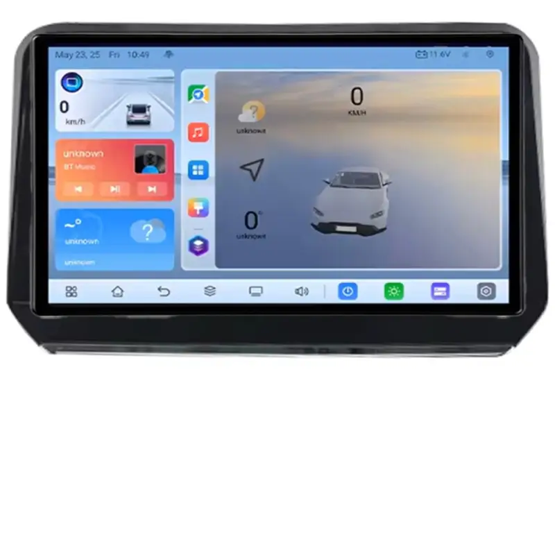 Livrare expres Navigatie Android Mitsubishi Outlander 2021+ QLED 8GB RAM 128GB 4G LTE GPS
