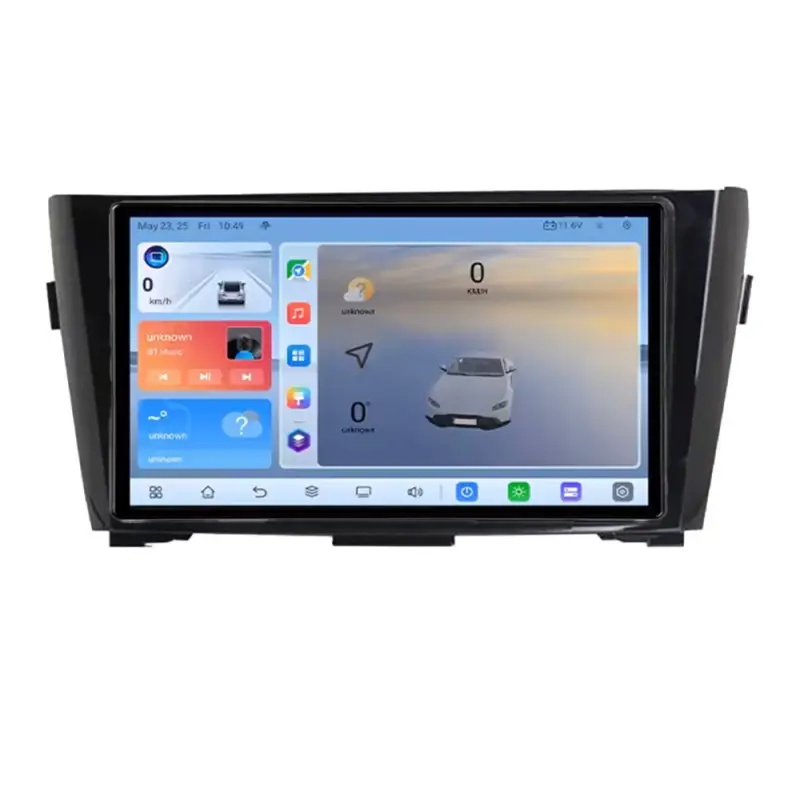 Navigatie Android Nissan Qashqai/X-Trail 2013-2018, 8GB RAM, 128GB, QLED Ofertă