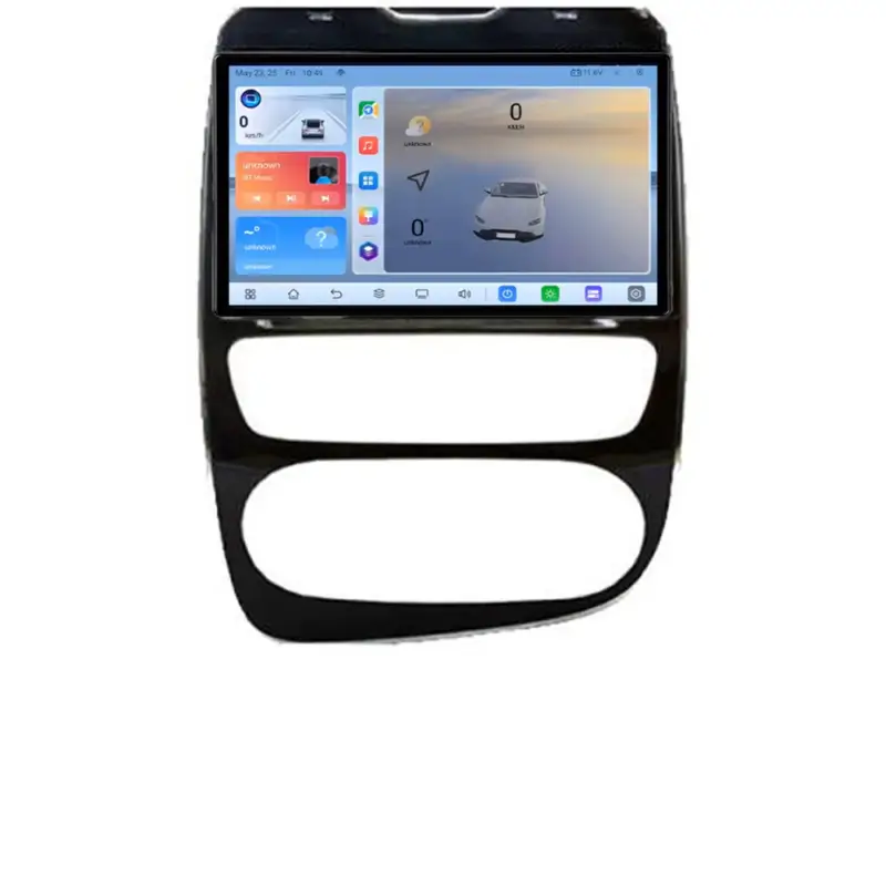 Navigatie Android Renault Clio 4 cu ecran QLED 8+128GB, 4G, GPS si 360 Transport gratuit