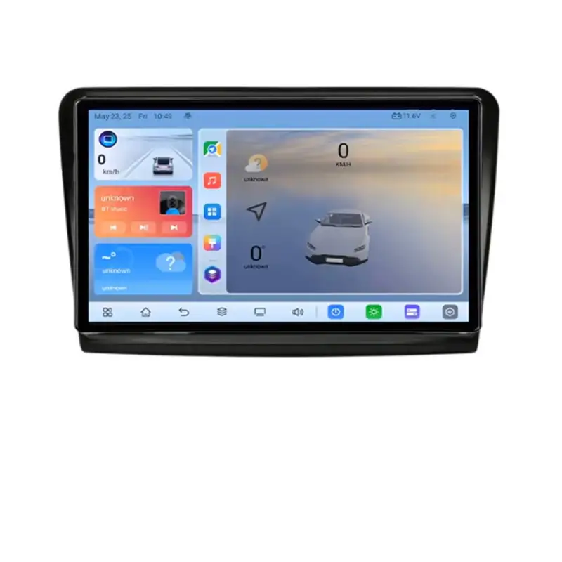 Bestseller Navigatie Android Skoda Superb 2, 8GB RAM, 128GB, QLED, 4G LTE, GPS, 360