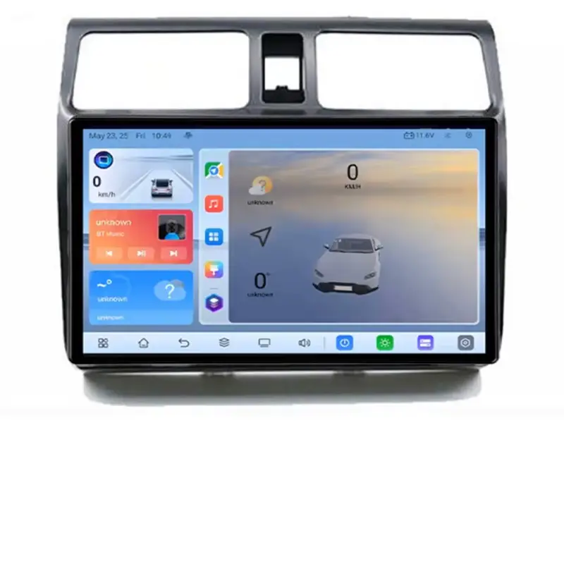 Preț mic Navigație Android Suzuki Swift 2003-2010, QLED 8+128GB, GPS, 4G LTE