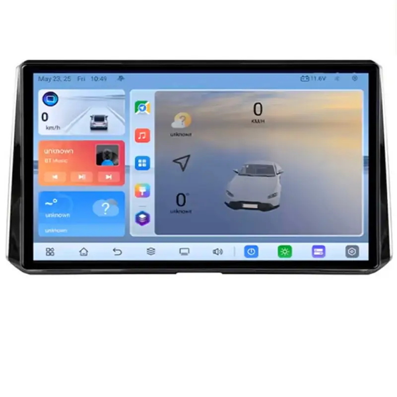Navigație Toyota Auris 2018+ Android 8 Core, 8GB RAM, 128GB, QLED, 4G Preț redus