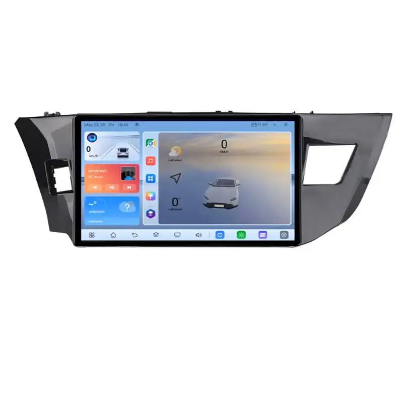 Preferatul clienților Navigație Toyota Corolla 2013-2017 Android QLED 8GB RAM 128GB GPS 4G