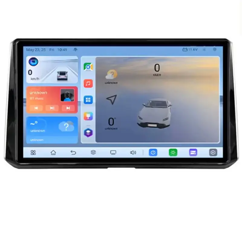 Retur gratuit Navigație Toyota Corolla 2019+ Android, QLED 1K, 8GB RAM, 128GB, 4G