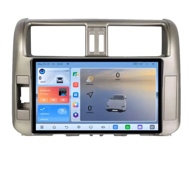 Ofertă exclusivă Navigatie Android Toyota Prado 2010-2013, 8+128GB, QLED, 4G LTE, GPS