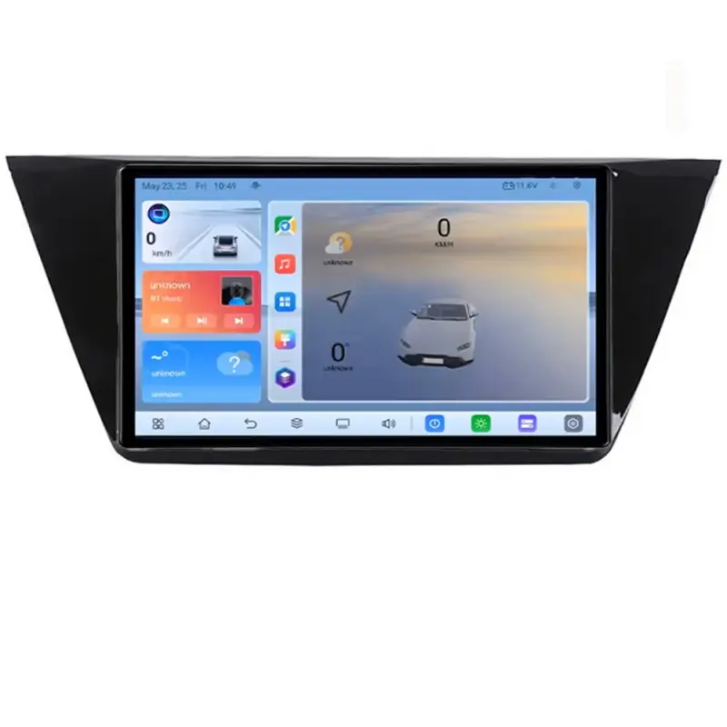 Navigatie Android VW Touran 2016+ QLED 8GB RAM 128GB, 4G LTE, GPS, ADAS Reduceri