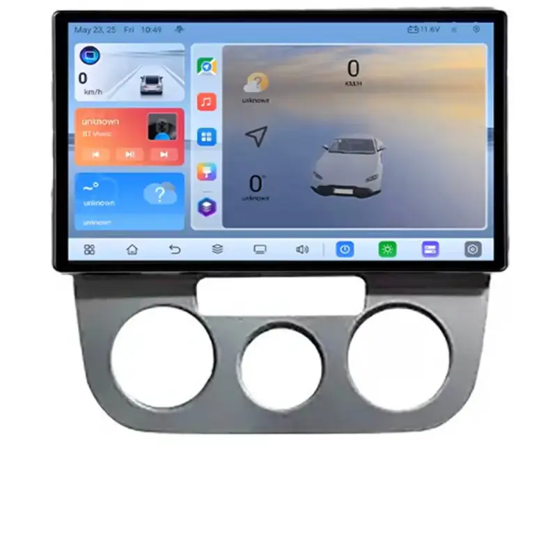 Navigatie Android VW Golf 5 2004-2010, clima manuala, QLED 2K, 4GB+32GB Reduceri