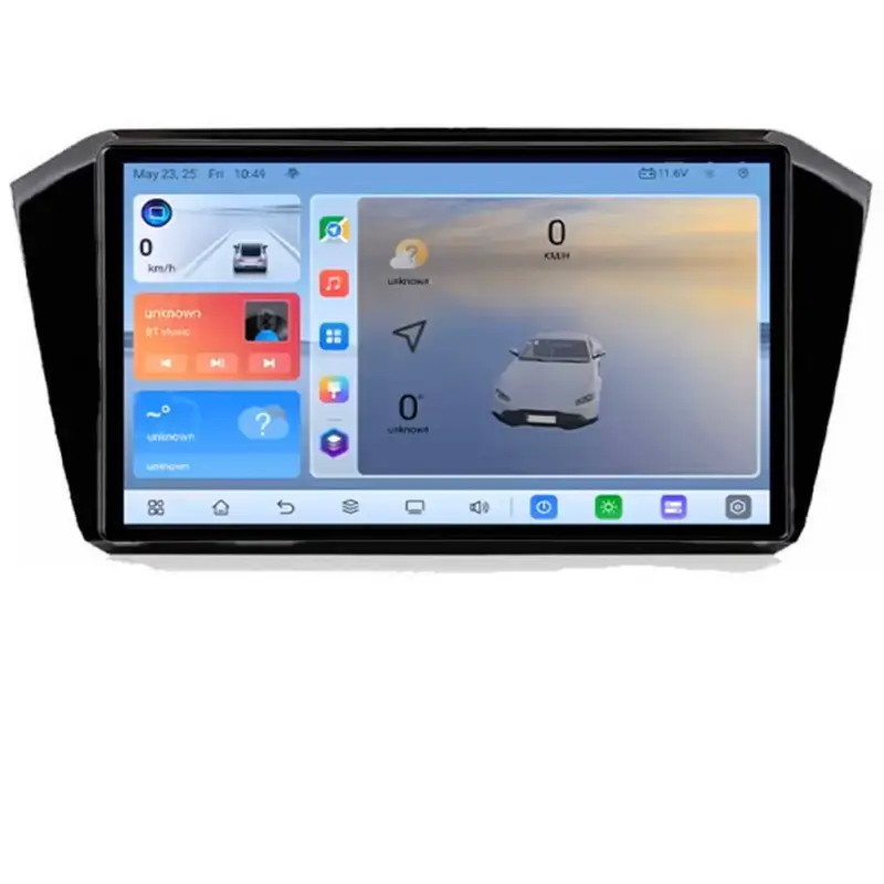 Navigatie Android VW Passat 2015+ QLED 8GB RAM 128GB GPS 4G LTE Plată securizată