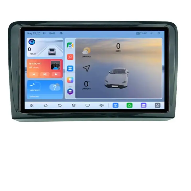Lichidare de stoc Navigatie auto VW Android 8+128 QLED 4G LTE GPS 360 pentru platforma PQB