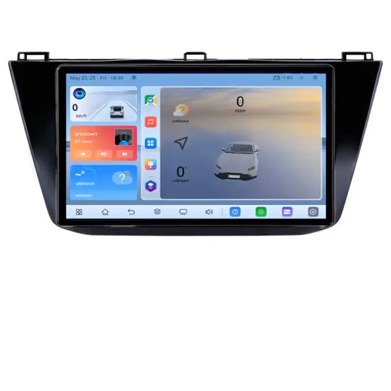 Nu rata Navigatie Android VW Tiguan 2016+ QLED 8+128GB 4G GPS ADAS 360