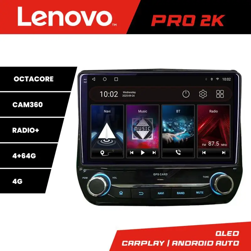 Reducere de preț Navigație dedicată Ford Fiesta 2017-2022 Lenovo QLED 2K 4+64GB DSP