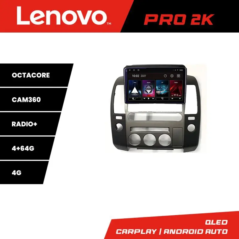 Navigație dedicată Nissan Pathfinder și Navara 2K QLED 4+64G DSP Premium