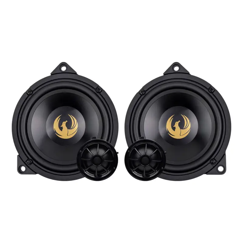 Plată sigură Kit difuzoare auto BMW Phoenix Gold ZDBMW4CS, plug & play, 60W, 4Ω