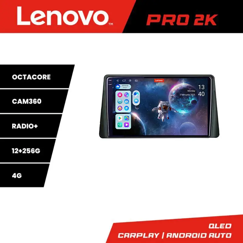 Navigație Android Ford Focus 4 și Kuga 2018-2023 Lenovo 2K 12+256 Retur ușor