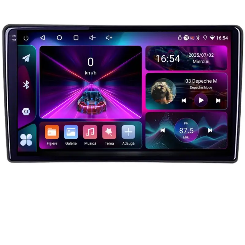 Navigație auto universală Edotec EDT-E210-RK cu ecran touchscreen Android Transport gratuit