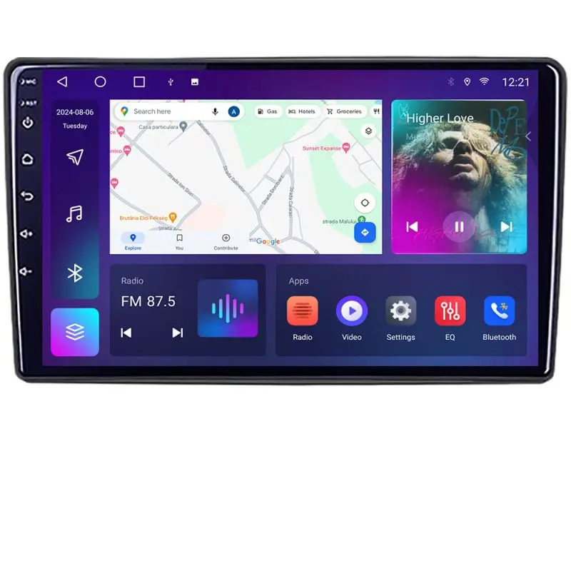 Navigație auto universală Edotec EDT-E309V3 cu ecran 9 inch touchscreen Retur gratuit