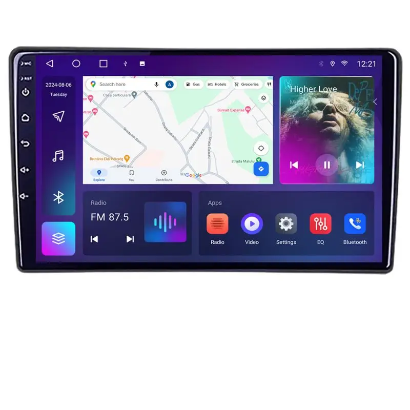 Navigație auto universală Edotec EDT-E409-2K cu ecran 2K și Android Cel mai bun preț