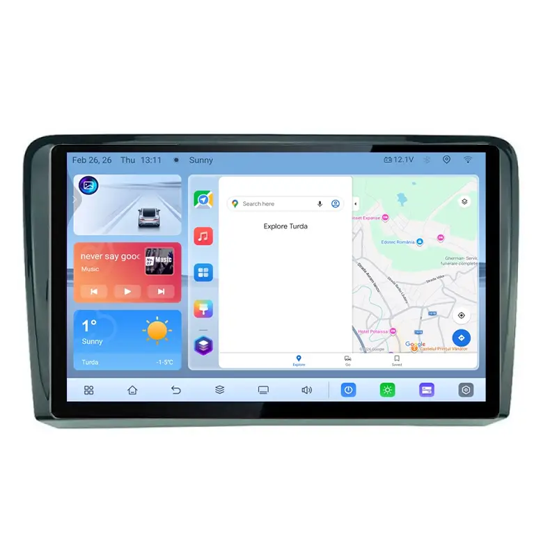 Navigatie dedicata VW PQB QLED Octa Core 4GB RAM 64GB LTE 4G DSP Cel mai bun preț