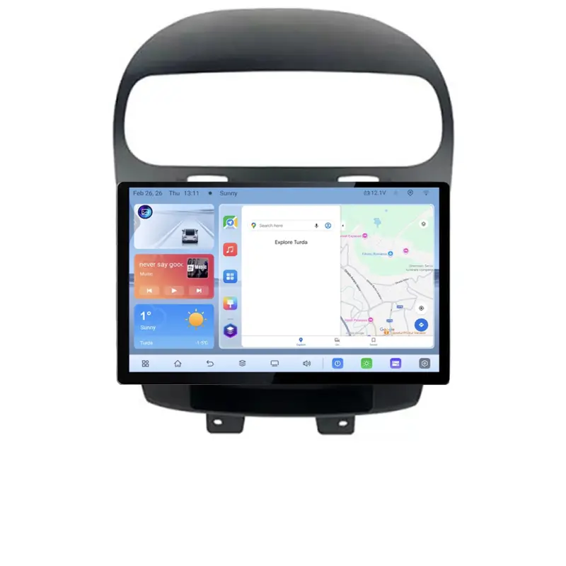 Navigatie Android QLED Fiat Freemont Dodge Journey 2012-2019 4GB+64GB 4G Preferatul clienților