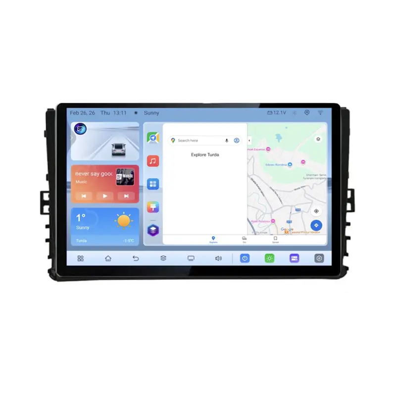Navigatie Toyota Corolla 2017-2018 Android QLED 4G, 4+64GB, CarPlay Expediere rapidă