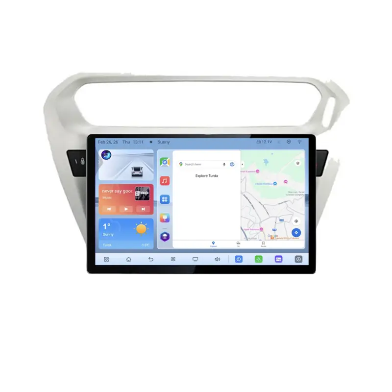 Navigatie dedicata Peugeot 301 2012-2020 QLED 4GB RAM 64GB 4G CarPlay Preț promoțional